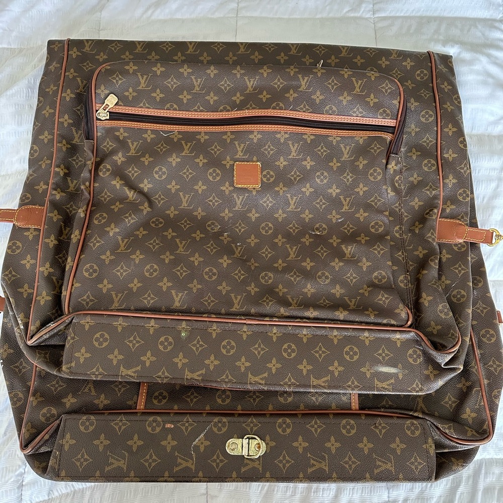 Louis Vuitton Brown Monogram Garment Bag